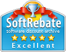 5 stars on on SoftRebate